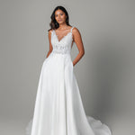 vestido de novia elhabrides 55201 justin alexander