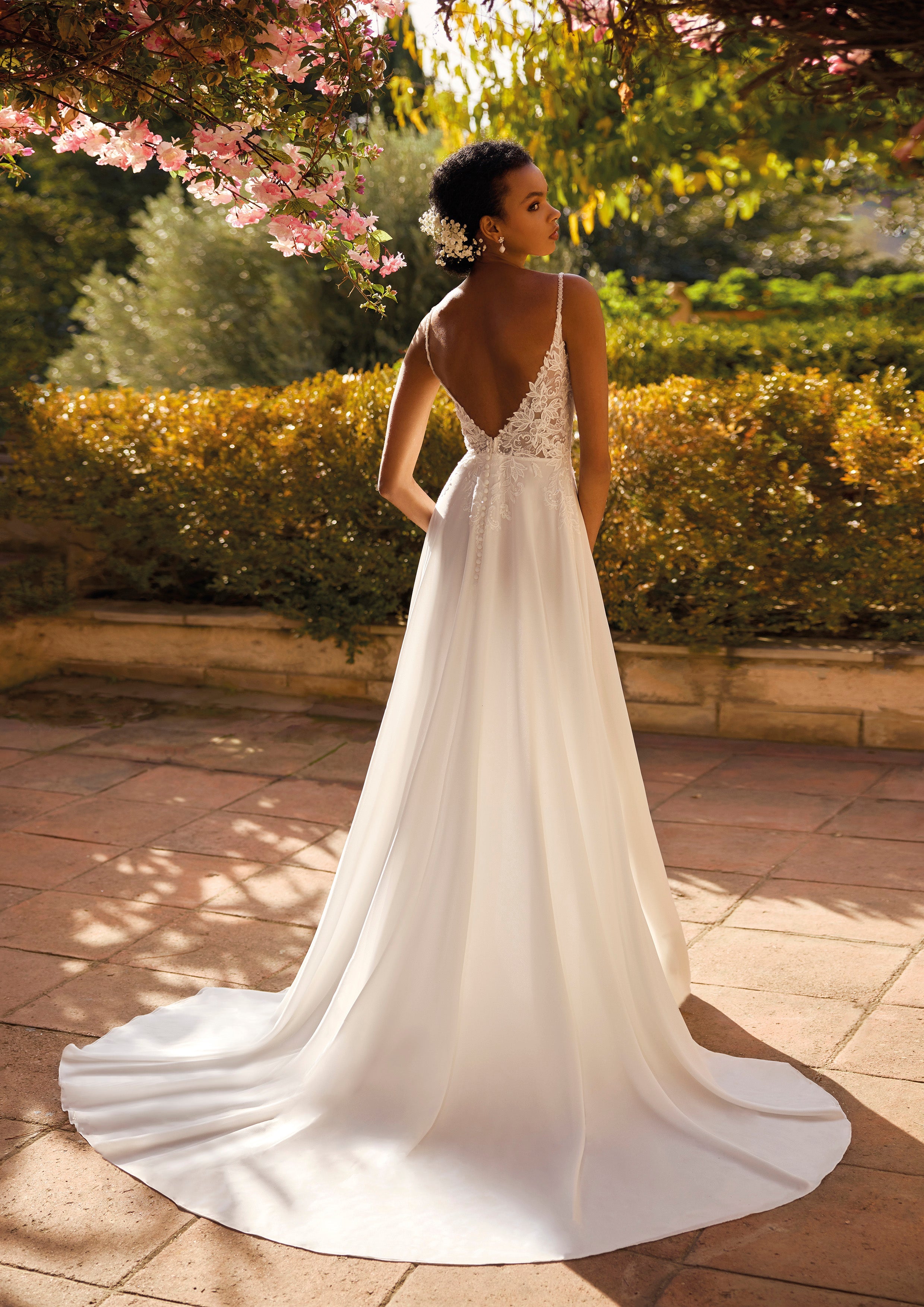 White one vestidos de novia sale